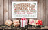 Personalized Gingerbread Baking Company Christmas Sign Wood
