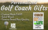 Personalized Golf Coach Gift Plaque - Custom Wood Award for Great Coaches
