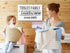 Personalized Laundry Room Sign - Custom Farmhouse Style Decor with Family Name