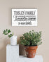Personalized Laundry Room Sign - Custom Farmhouse Style Decor with Family Name