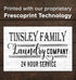 Personalized Laundry Room Sign - Custom Farmhouse Style Decor with Family Name