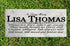 Loved One Memorial Stone - Personalized Marble Remembrance Plaque