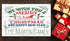 Personalized Merry Christmas Wooden Sign - Custom Family Name Holiday Decoration