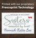 Personalized Sister Gift Farmhouse Decor Solid Wood 16in x 10.5in