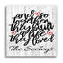And So Together They Built a Life They Loved Sign - Personalized Wedding or Anniversary Gift