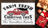 Personalized Red Truck Fresh Christmas Trees Sign - Custom Family Name Holiday Decoration