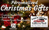 Personalized Red Truck Fresh Christmas Trees Sign - Custom Family Name Holiday Decoration