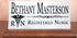 Registered Nurse Desk Nameplate - Personalized Solid Marble RN Name Plate Gift