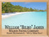 Retirement Gift Plaque - Tropical Beach Signable - Personalized Wood Sign