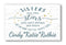 Sister Gift Sign Sisters are Like Stars Personalized