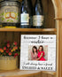 Sister Wood Photo Plaque - Because I Have a Sister I Will Always Have a Friend - Personalized with Printed Picture