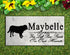 Spanish Mastiff Memorial Stone - Custom Personalized Marble Grave Marker