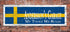 Swedish Flag Sign - Personalized Family Name - Custom Wood Swedish Heritage Gift
