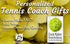 Tennis Coach Gift Plaque - Personalized Signable Custom Wood Award