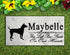 Thai Ridgeback Memorial Stone - Custom Personalized Marble Grave Marker
