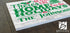 Christmas Sign - No Place Like Home For The Holidays - Personalized Large Wood
