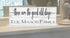 These Are The Good Old Days Sign - Personalized Custom Family Name Mantel or Shelf Decor