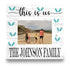 This Is Us Wood Photo Plaque - Personalized Family Gift with Your Printed Picture