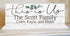 This Is Us Mantel Sign - Personalized with Family Names Solid Wood