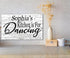 This Kitchen is for Dancing Sign - Personalized Name