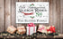 Personalized Vintage Sleigh Rides Christmas Sign - Custom Family Name Holiday Decoration