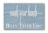 Wash Your Hands Bathroom Sign - Personalized with Kids Names Custom Farmhouse Style