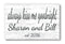 Wedding Gift Sign with Names & Established Date Always Kiss Me Goodnight Wooden Sign