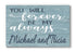 You Will Forever Be My Always Sign - Personalized Wedding or Anniversary Gift