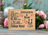 11th Anniversary Gift - Personalized Wood Plaque for Husband, Wife or Couple - 11 Year