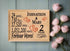 2nd Anniversary Gift - Personalized Wood Plaque for Husband, Wife or Couple - 2 Year