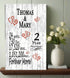 2nd Anniversary Gift - Personalized Wood Plaque for Husband, Wife or Couple - 2 Year