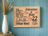 22nd Anniversary Gift - Personalized Wood Plaque for Husband, Wife or Couple - 22 Year