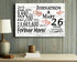 26th Anniversary Gift - Personalized Wood Sign for Couples