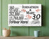 30th Anniversary Gift - Personalized Wood Sign for Couples