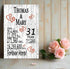31st Anniversary Gift - Personalized Wood Plaque for Husband, Wife or Couple - 31 Year
