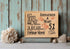 51st Anniversary Gift - Personalized Wood Plaque for Husband, Wife or Couple - 51 Year