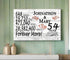 54th Anniversary Gift - Personalized Wood Sign for Couples