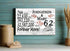 62nd Anniversary Gift - Personalized Wood Sign for Couples
