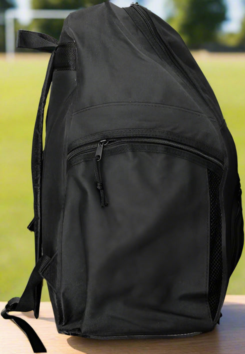 Personalized Soccer Backpack or Volleyball Bag Black