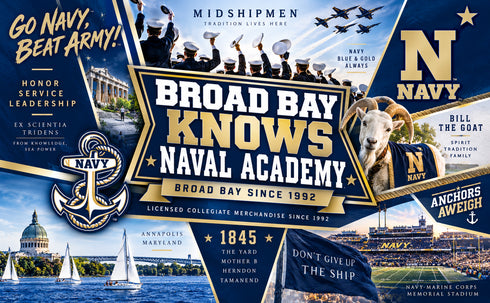 Naval Academy Proud Family Sign - Personalized