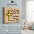 Personalized Baptism Gift Plaque for Boys or Girls - Custom Wood