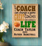 Personalized Basketball Coach Gift