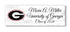 University of Georgia Class Year Plaque With Name – Personalized for Student, Alumni or Graduation Gift