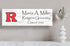 Rutgers University Class Year Plaque With Name – Personalized for Student, Alumni or Graduation Gift