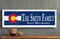 Wood Colorado Flag Sign With Family Name