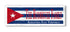 Cuban Flag Sign - Personalized Family Name - Custom Wood Cuba Heritage Gift