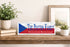 Czech Flag Sign - Personalized Family Name - Custom Wood Czech Heritage Gift