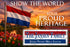 Netherlands Flag Family Name Sign – Personalized Dutch Heritage Gift
