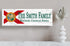 Personalized Florida State Flag Sign – Custom Family Name Wood Wall Decor – Rustic Home Gift