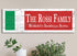 Personalized Italy Flag Family Name Sign - Custom Italian Heritage Wood Plaque - Family Wall Decor - 16.5 x 5.5